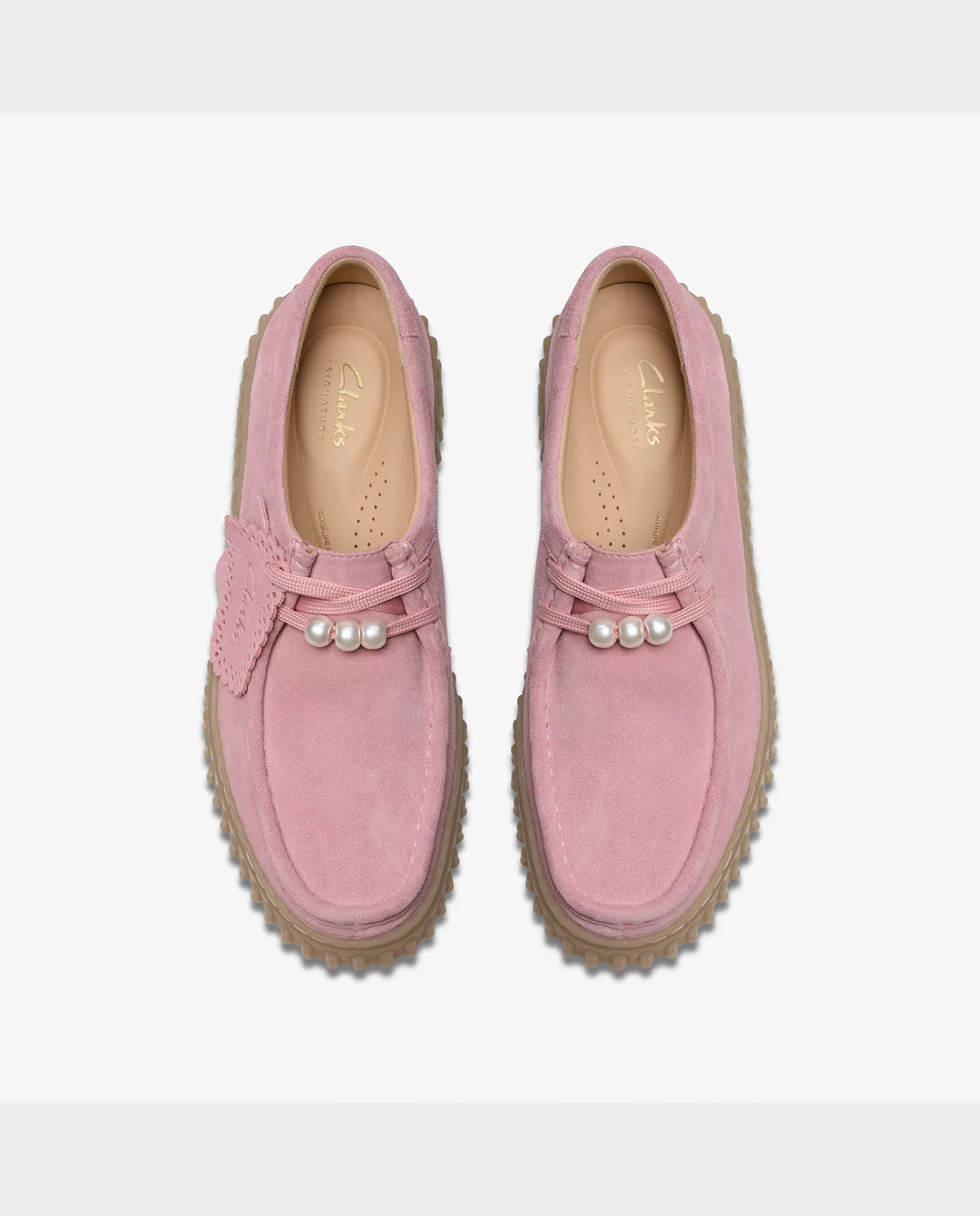 Clarks Originals - Womens Torhill Bee Shoe - Dusty Rose Suede