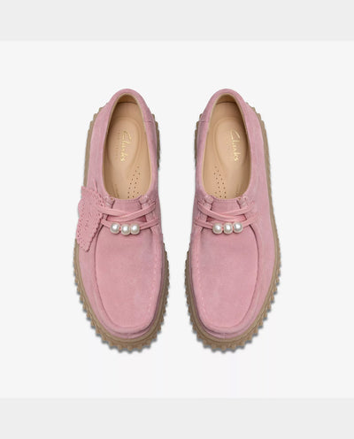 Clarks Originals - Womens Torhill Bee Shoe - Dusty Rose Suede