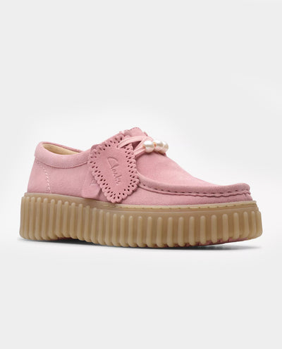 Clarks Originals - Womens Torhill Bee Shoe - Dusty Rose Suede