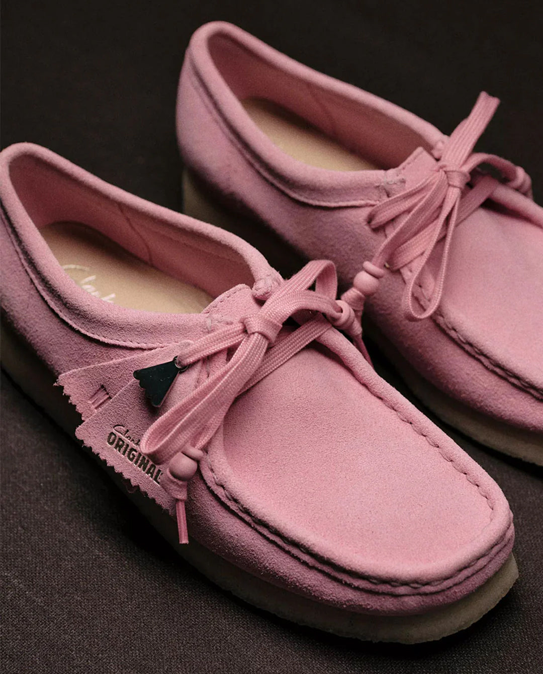 Clarks Originals - Womens Wallabee Shoe - Candy Pink
