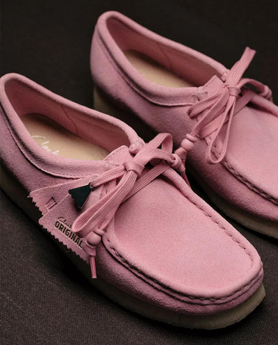 Clarks Originals - Womens Wallabee Shoe - Candy Pink