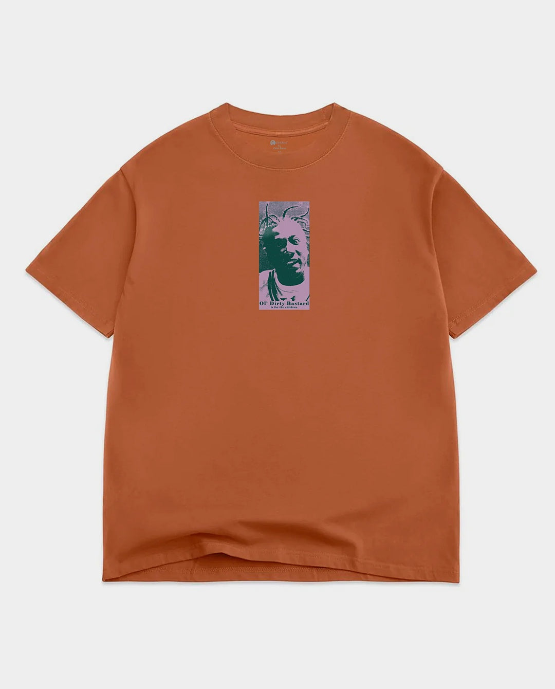 Color Bars X ODB - For The Children T-Shirt - Rust T-Shirts Color Bars