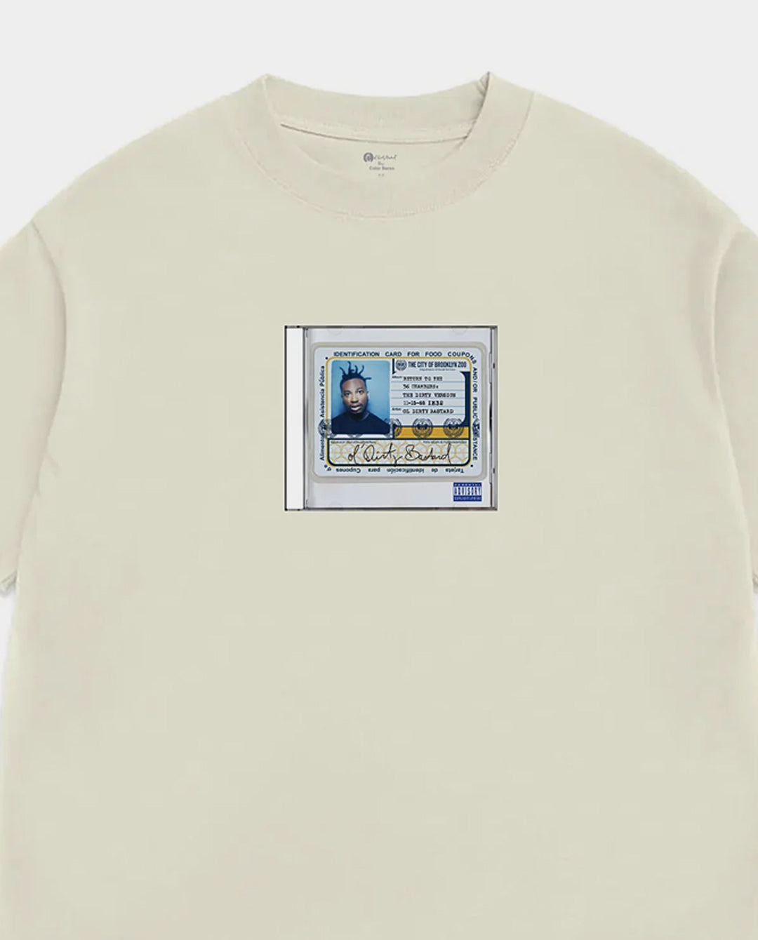Color Bars X ODB - CD T-Shirt - Off White T-Shirts Color Bars