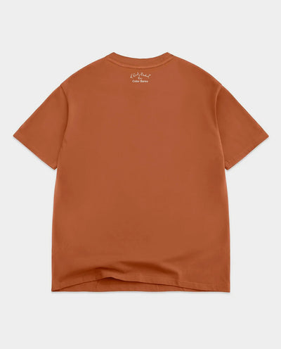 Color Bars X ODB - For The Children T-Shirt - Rust T-Shirts Color Bars