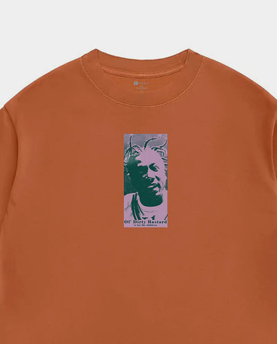 Color Bars X ODB - For The Children T-Shirt - Rust T-Shirts Color Bars