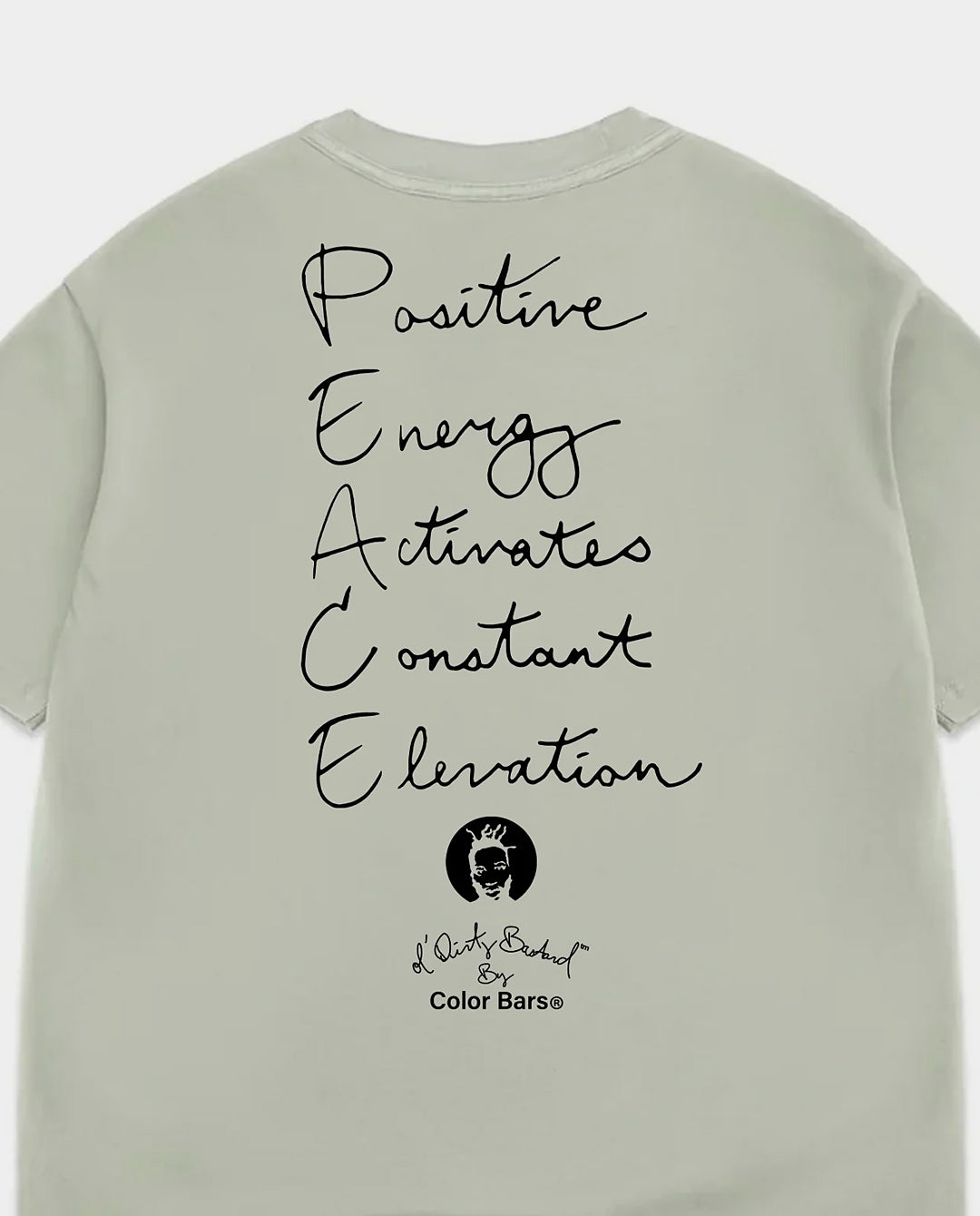 Color Bars X ODB - P.E.A.C.E T-Shirt - Sage T-Shirts Color Bars