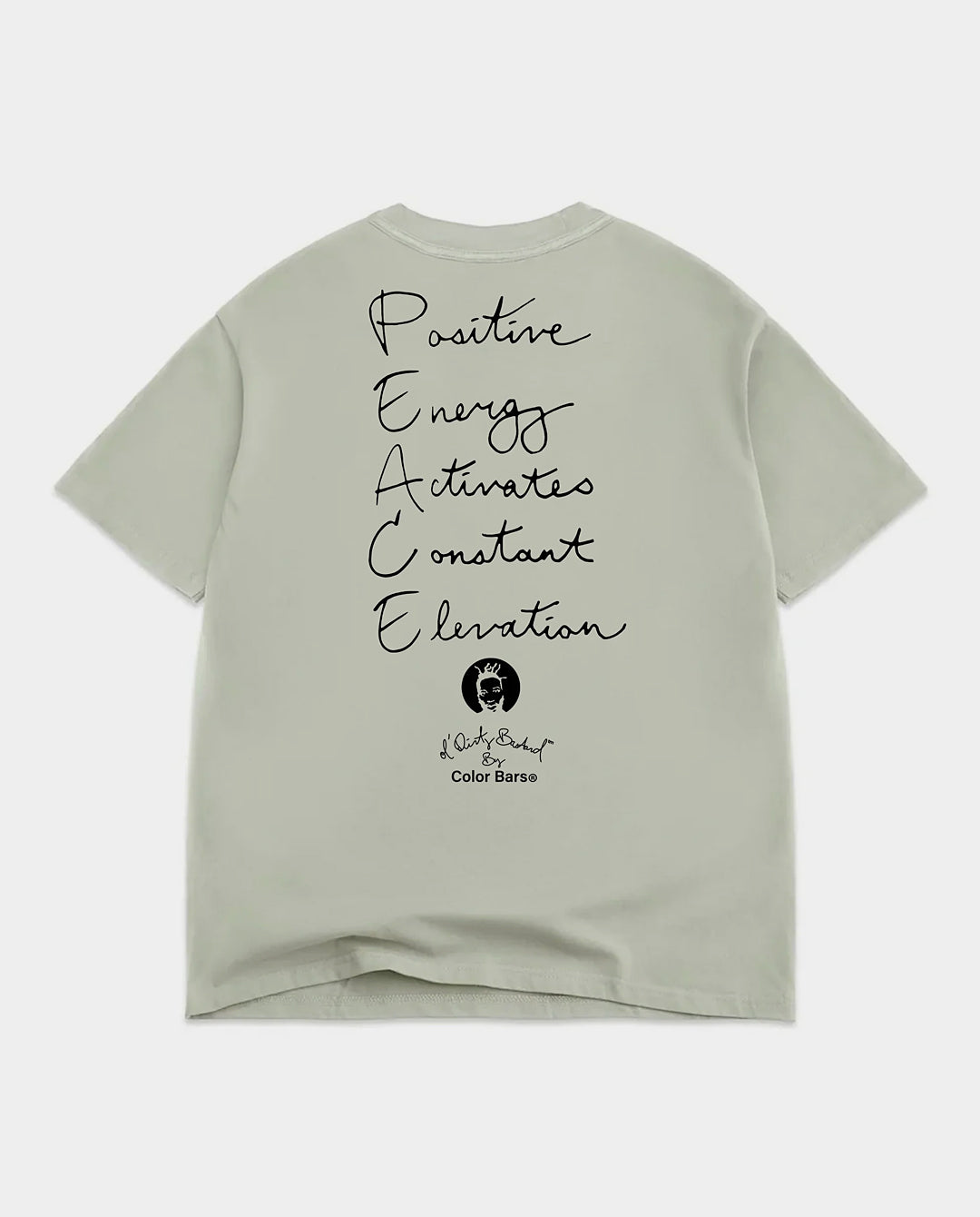 Color Bars X ODB - P.E.A.C.E T-Shirt - Sage T-Shirts Color Bars