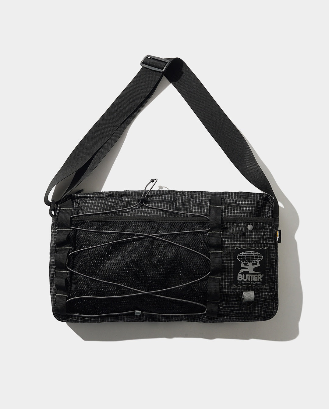 Butter Goods - Cordura Express Side Bag - Black Bags Butter Goods