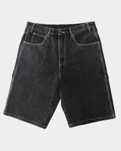 Dickies - Lightweight 11” Denim Carpenter Short - Washed Black Shorts Dickies   