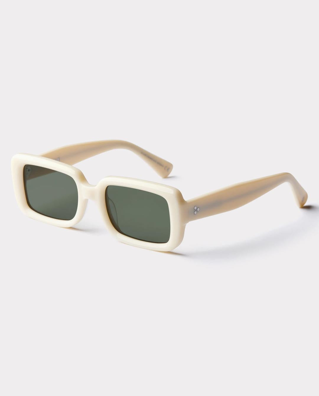 Epokhe - Dune Sunglasses - Ivory Polished Sunglasses Epokhe   