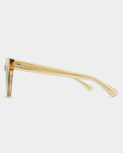 Epokhe - Dylan Sunglasses - Citrine Polished/Green Sunglasses Epokhe   