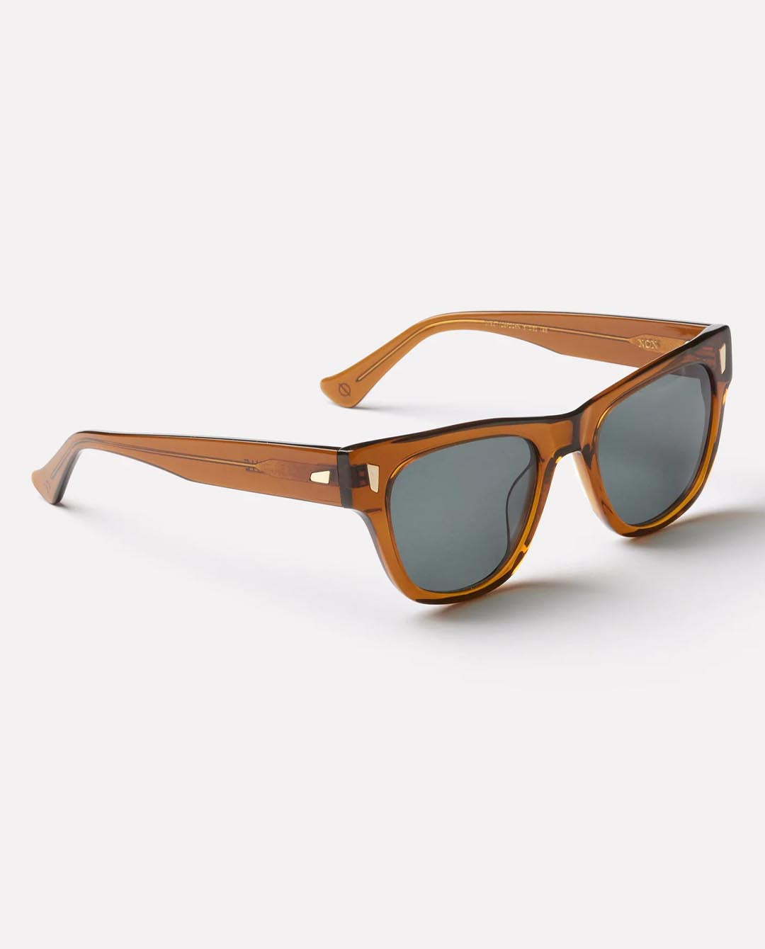 Epokhe - Non Sunglasses - Tobacco Polished/Green Sunglasses Epokhe   