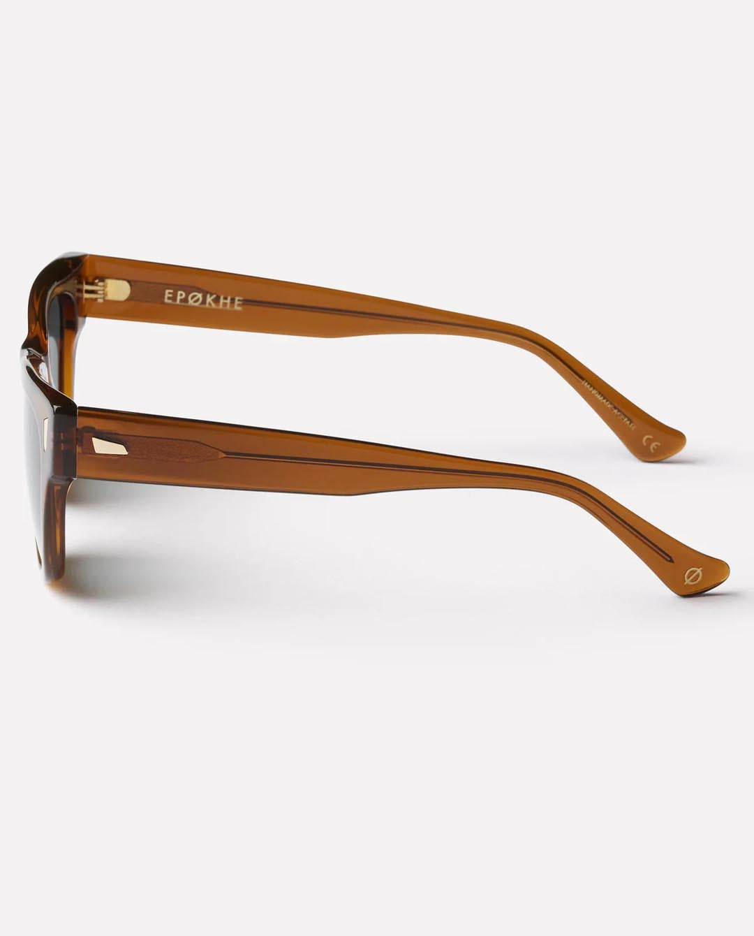 Epokhe - Non Sunglasses - Tobacco Polished/Green Sunglasses Epokhe   