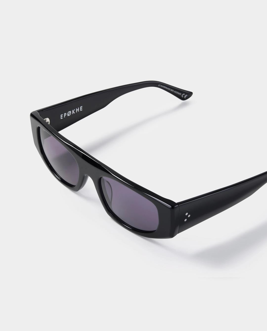 Epokhe - Void Sunglasses - Black Polished Sunglasses Epokhe   