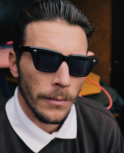 Epokhe - Void Sunglasses - Black Polished Sunglasses Epokhe   