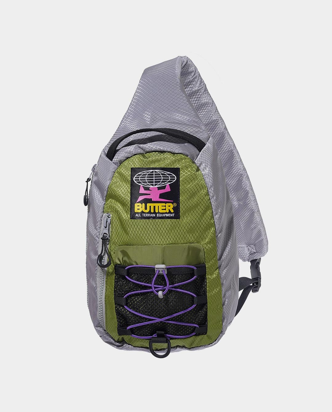 Butter Goods - Express Shoulder Bag - Army/Grey Bags Butter Goods   