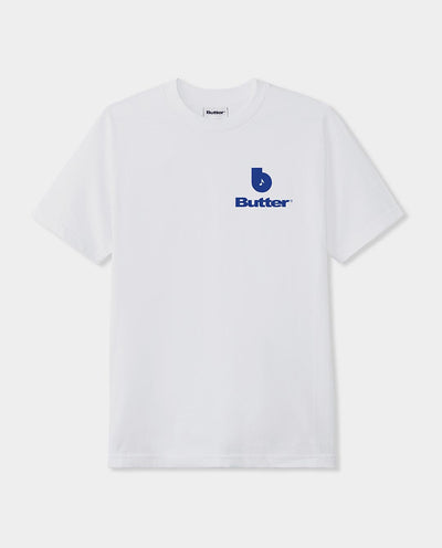 Butter Goods x Blue Note - Finest Logo T-Shirt - White T-Shirts Butter Goods   