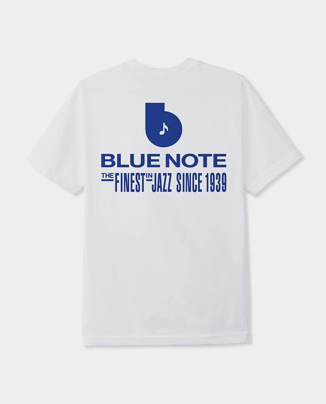 Butter Goods x Blue Note - Finest Logo T-Shirt - White T-Shirts Butter Goods   
