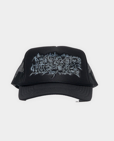 Fucking Awesome - Savie Trucker Hat - Black Hats Fucking Awesome