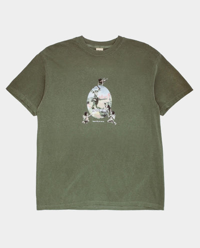 Fucking Awesome - Sinners Like You and Me T-Shirt - Moss T-Shirts Fucking Awesome