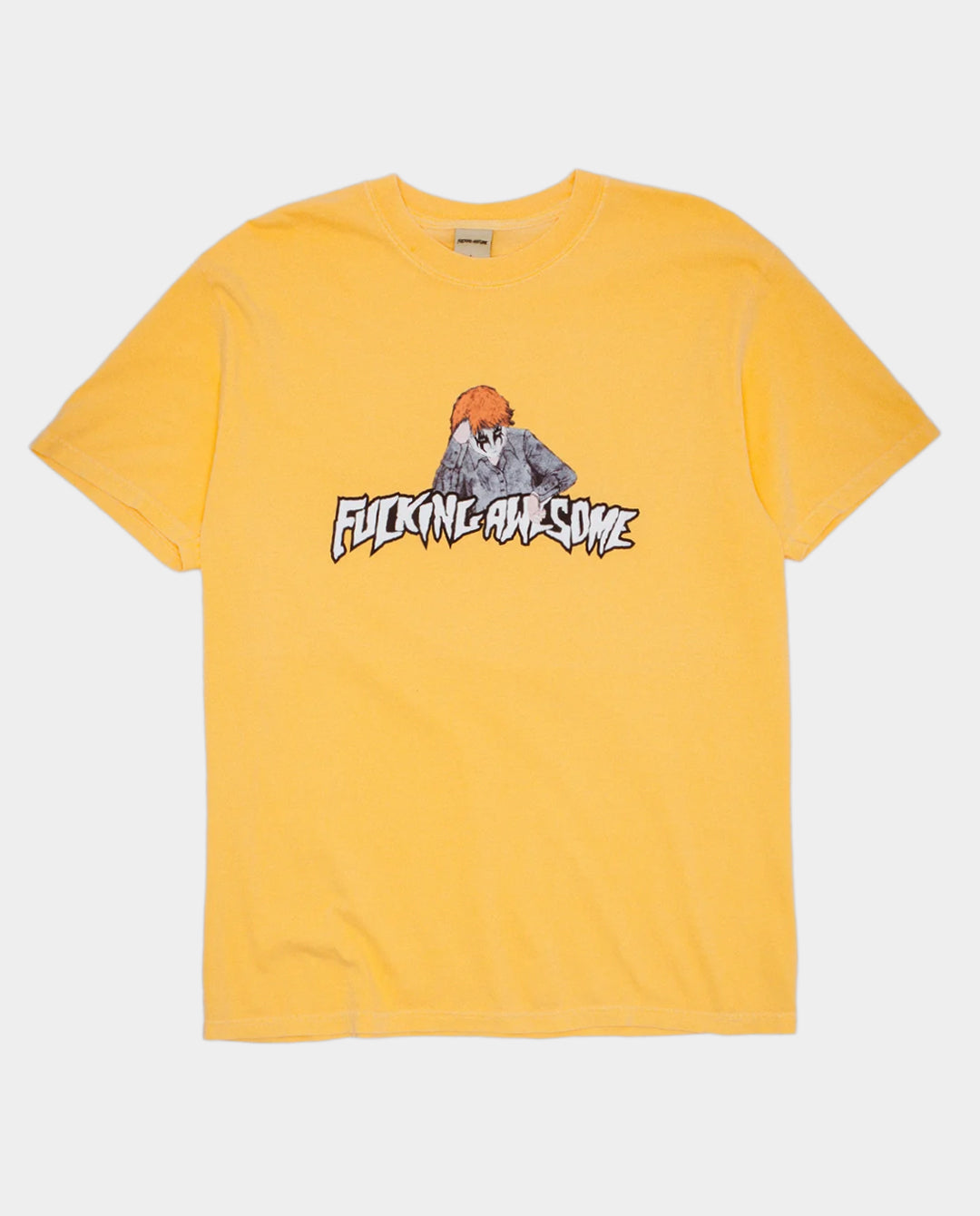 Fucking Awesome - Aidan Painting Stamp Logo T-Shirt - Monarch T-Shirts Fucking Awesome