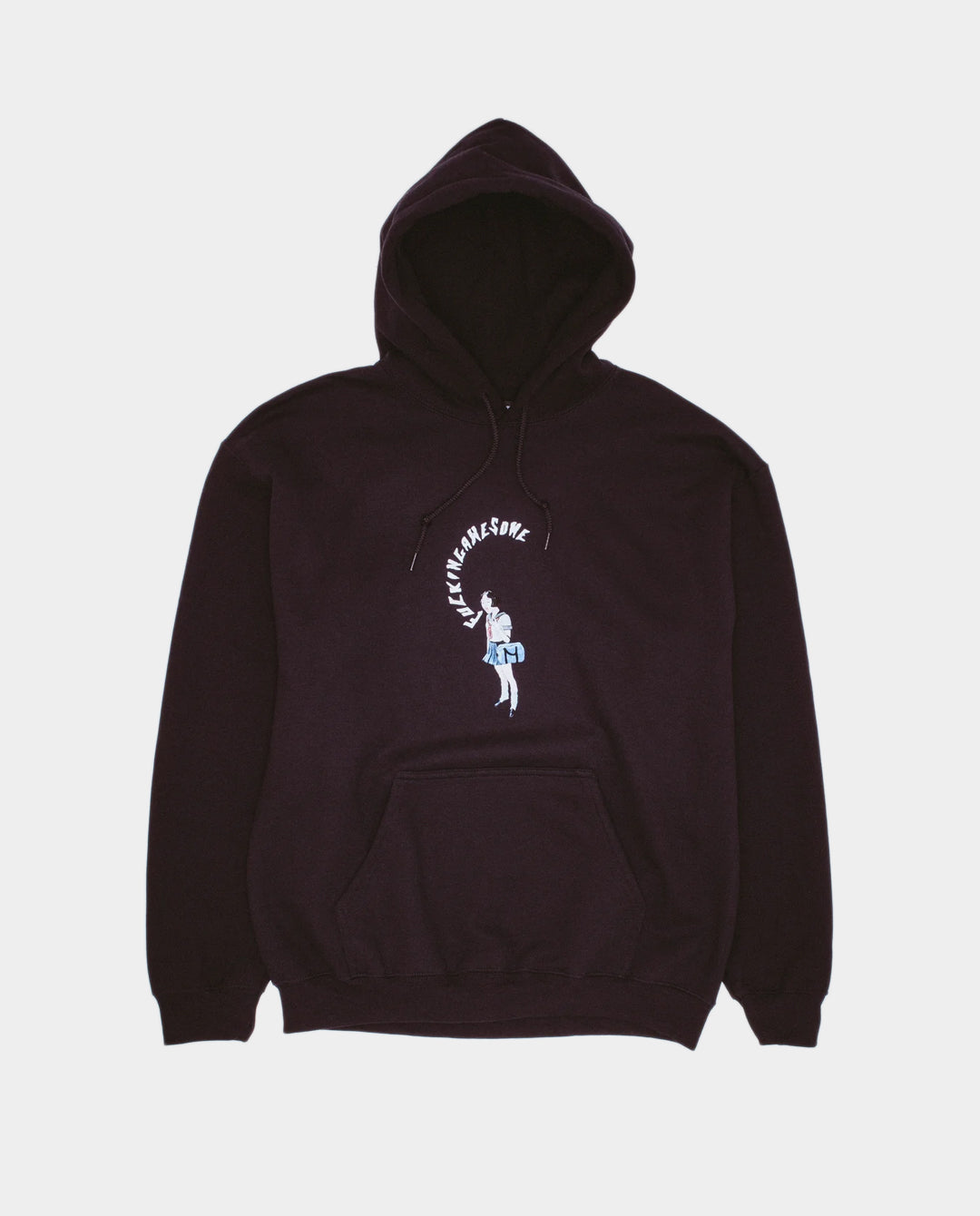 Fucking Awesome - Girl Mouth Hood - Black Hoodies Fucking Awesome