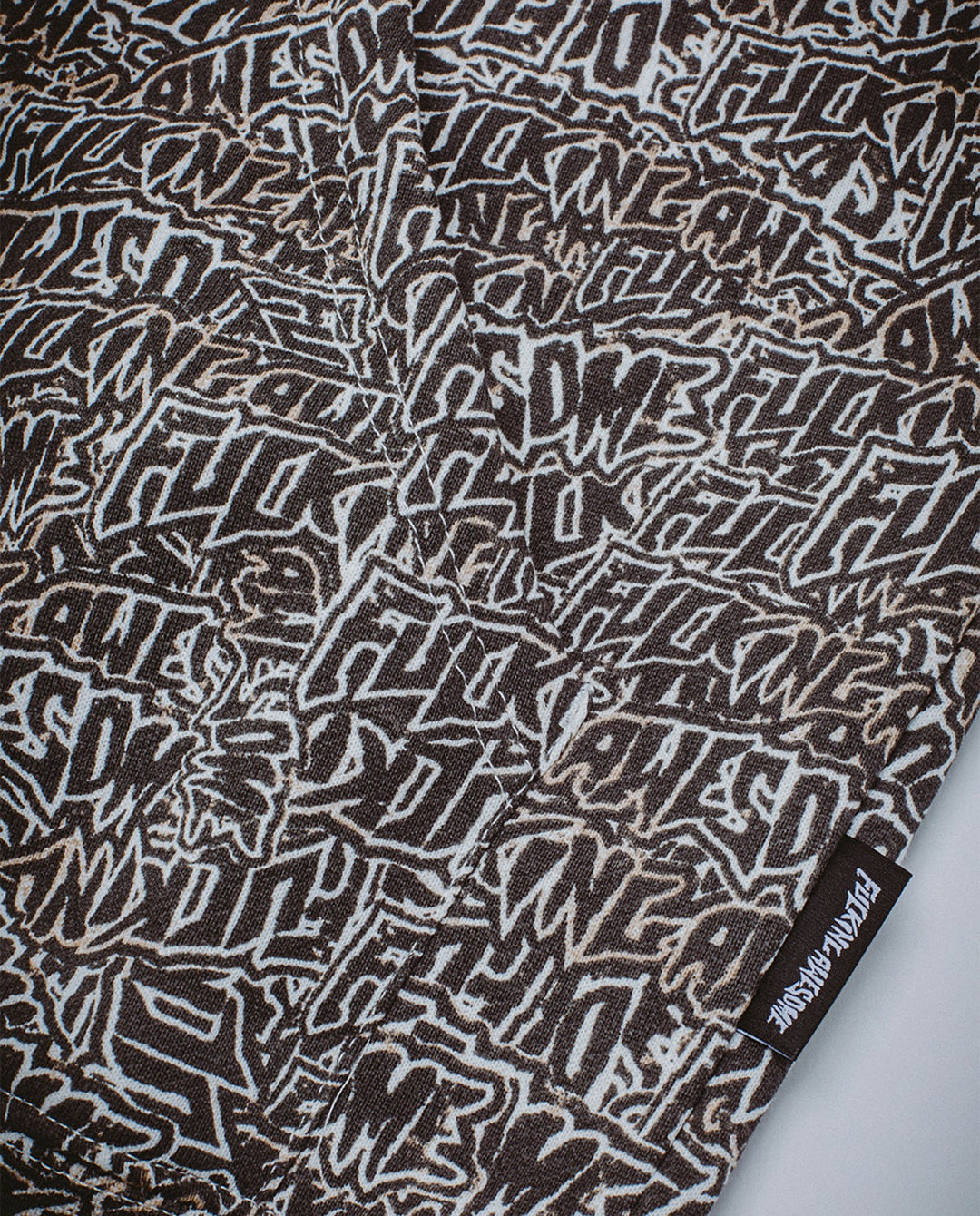 Fucking Awesome - Brunt Sticker Zipped Hoodie - All Over Print Hoodies Fucking Awesome