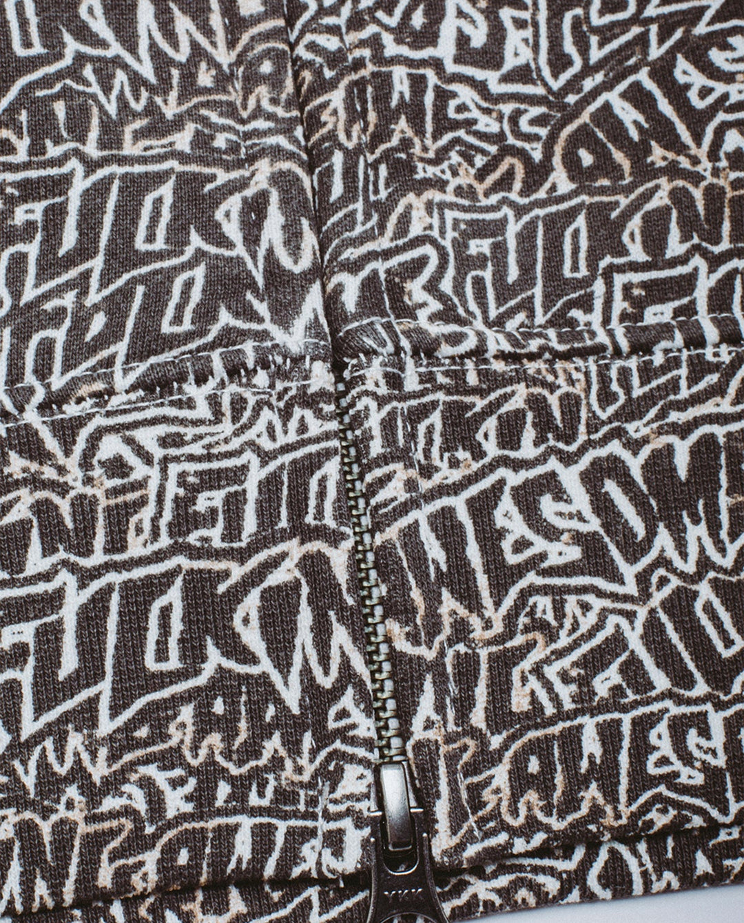 Fucking Awesome - Brunt Sticker Zipped Hoodie - All Over Print Hoodies Fucking Awesome