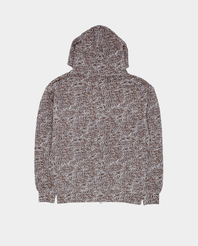 Fucking Awesome - Brunt Sticker Zipped Hoodie - All Over Print Hoodies Fucking Awesome