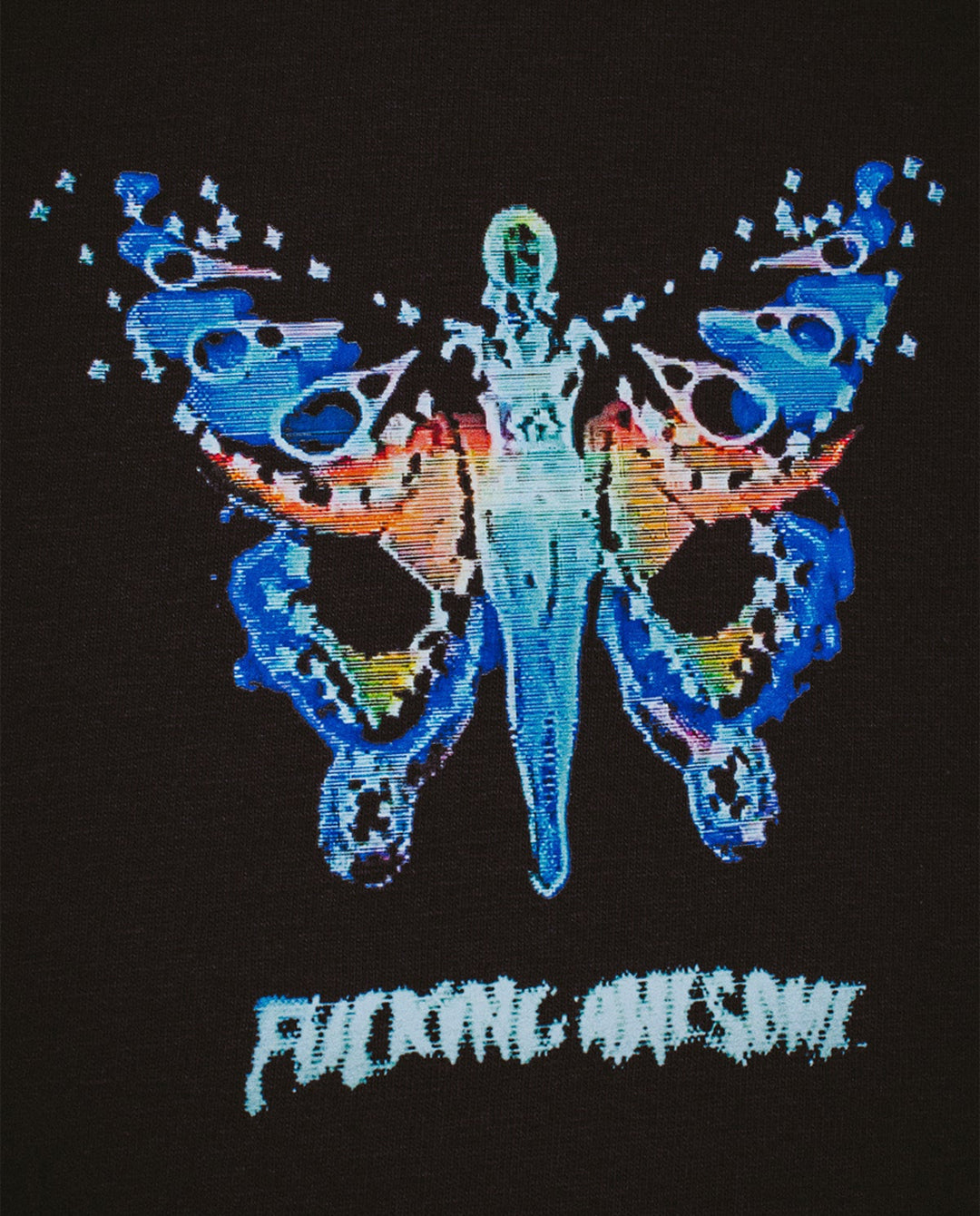 Fucking Awesome - Butterfly SS T-Shirt - Black T-Shirts Fucking Awesome