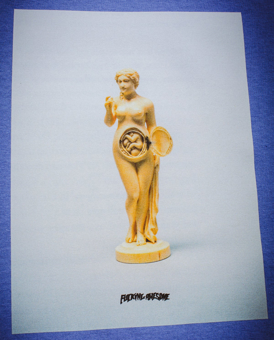 Fucking Awesome - Statue SS T-Shirt - Violet T-Shirts Fucking Awesome