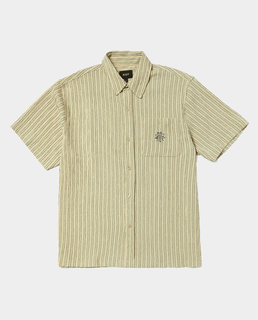 HUF - Apollo S/S Striped Shirt - Natural Shirts HUF