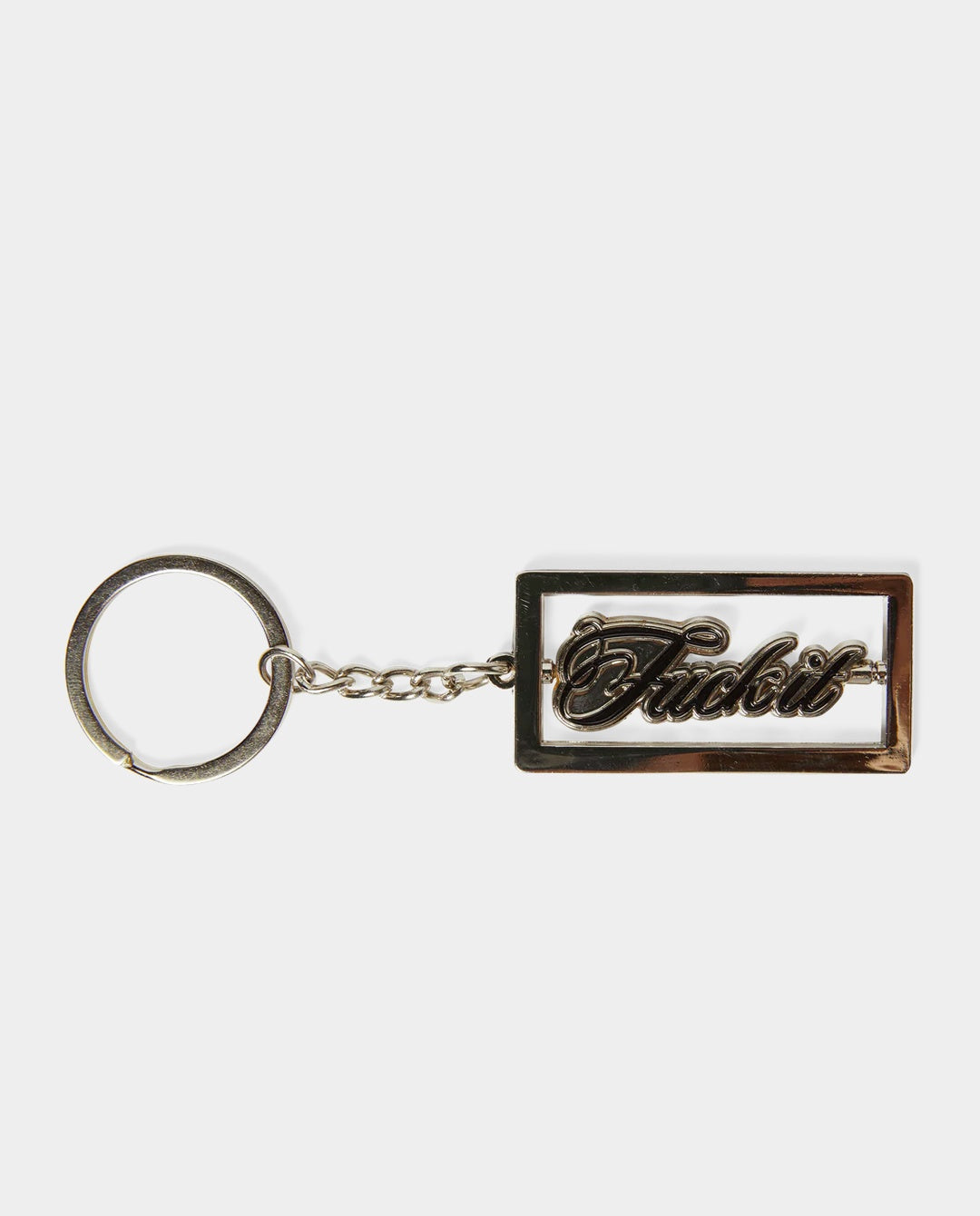 HUF - Emblem Keychain - Silver Lifestyle HUF