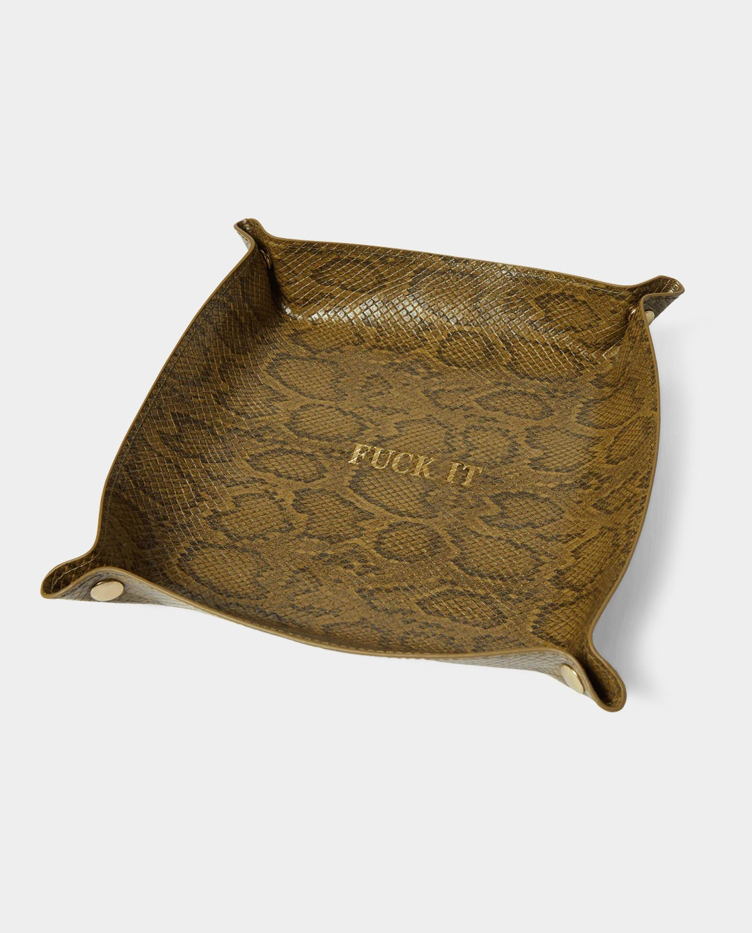 HUF - Fuck It Snakeskin Catchall - Green Lifestyle HUF