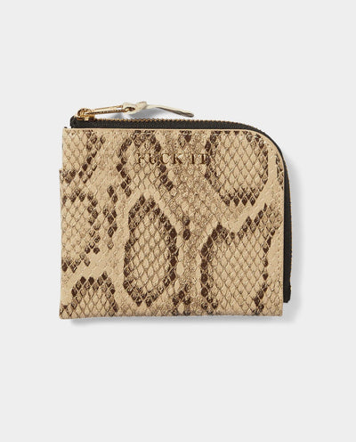 HUF - Fuck It Snakeskin Wallet - Brown Wallets HUF