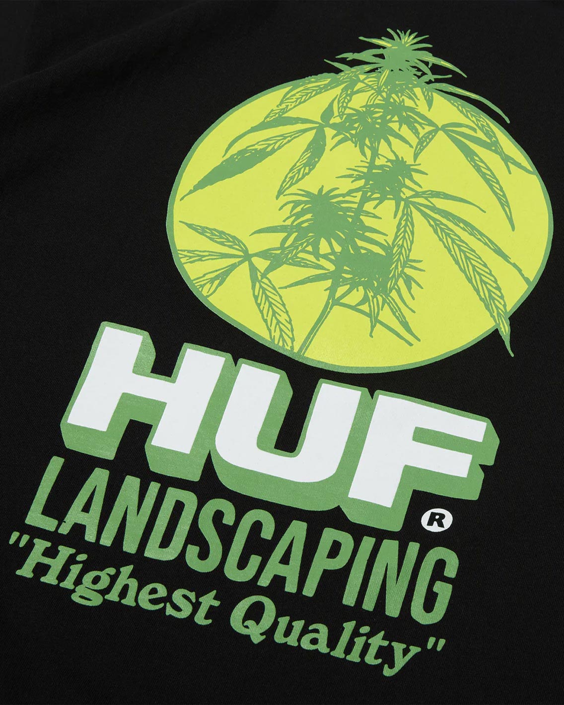 HUF - Landscaping Tee - Black