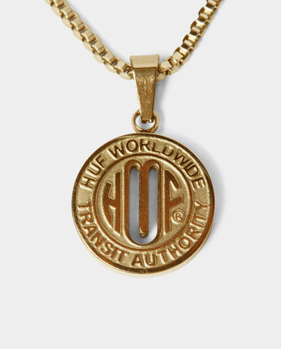 HUF - Token Pendant - Gold Jewellery HUF