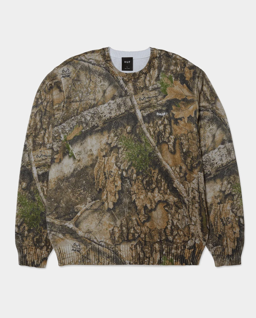 HUF X Realtree - Crewneck Sweater - Realtree Crewneck HUF
