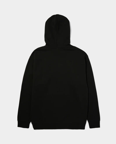 HUF - All Caps Full Zip Hoodie - Black Hoodies HUF