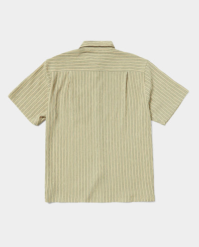 HUF - Apollo S/S Striped Shirt - Natural Shirts HUF