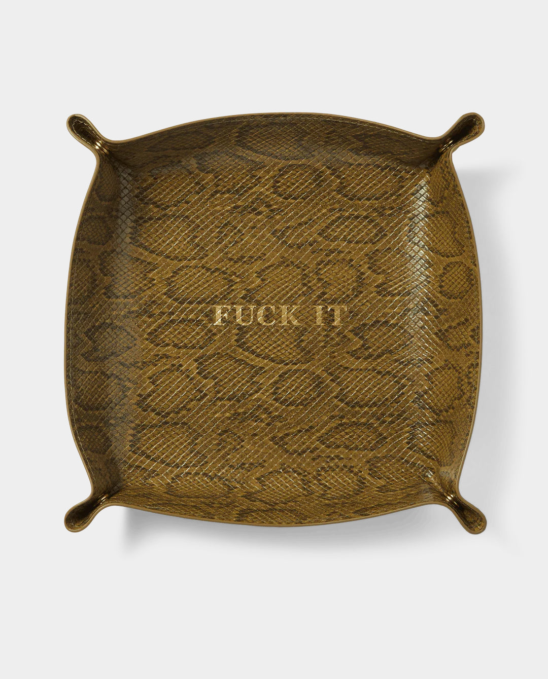 HUF - Fuck It Snakeskin Catchall - Green Lifestyle HUF