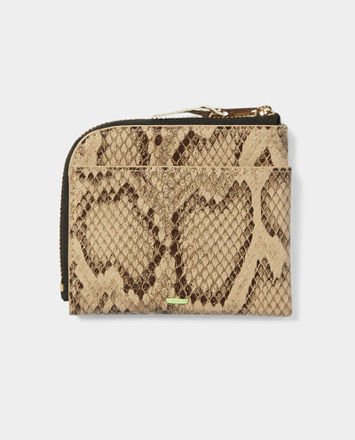 HUF - Fuck It Snakeskin Wallet - Brown Wallets HUF