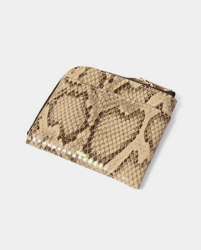 HUF - Fuck It Snakeskin Wallet - Brown Wallets HUF