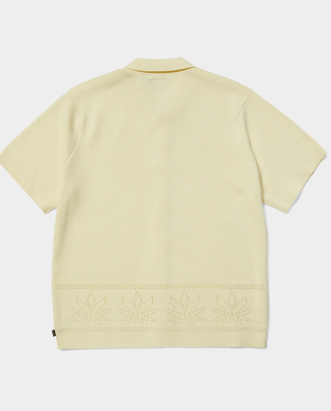 HUF - PlantLife Perforated Knit Top - Natural Shirts HUF