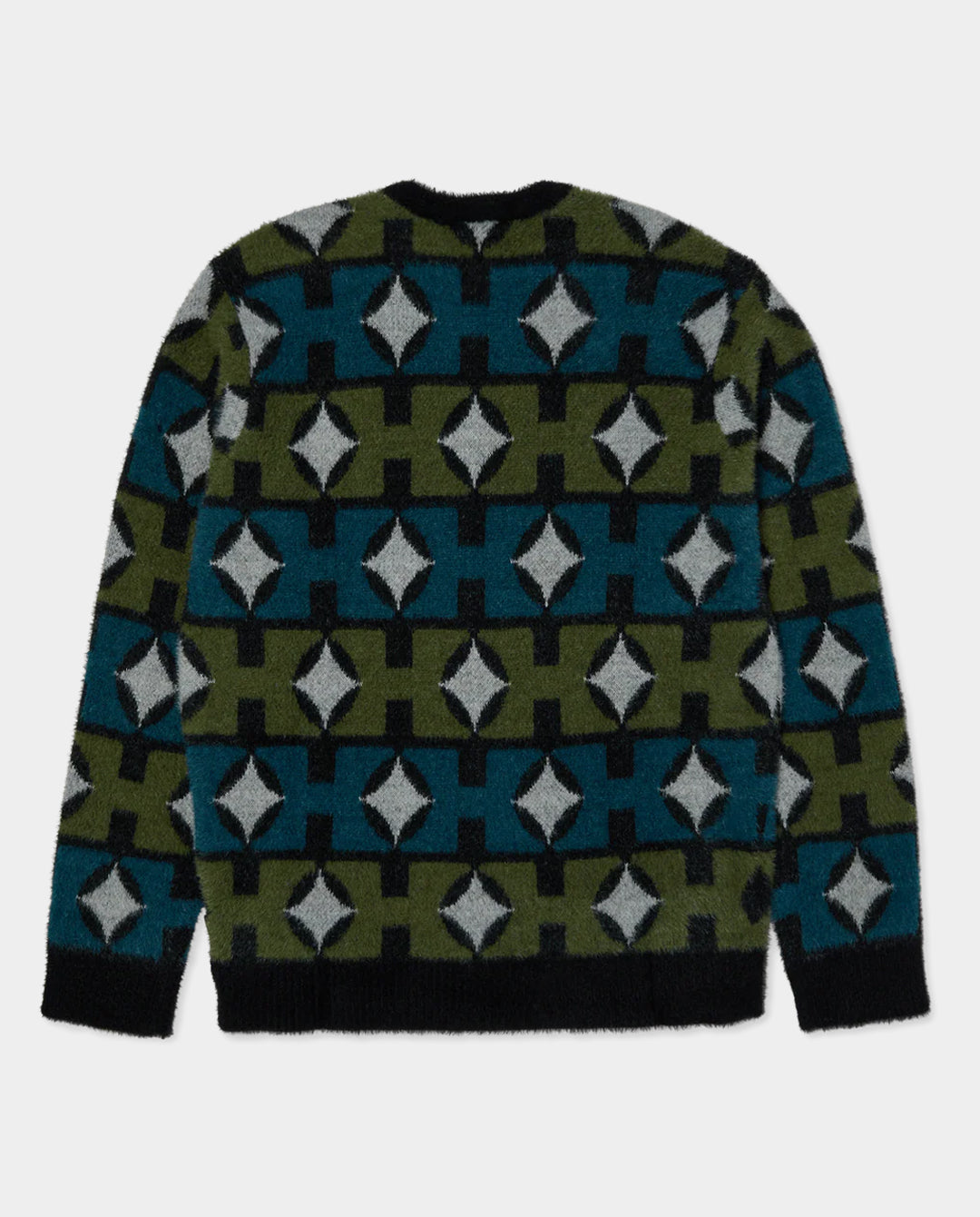 HUF - Space Age Crewneck Sweater - Pine Crewneck HUF
