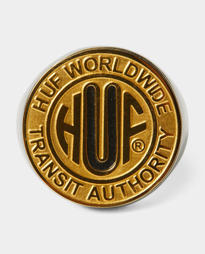 HUF - Token Signet Ring - Gold Jewellery HUF