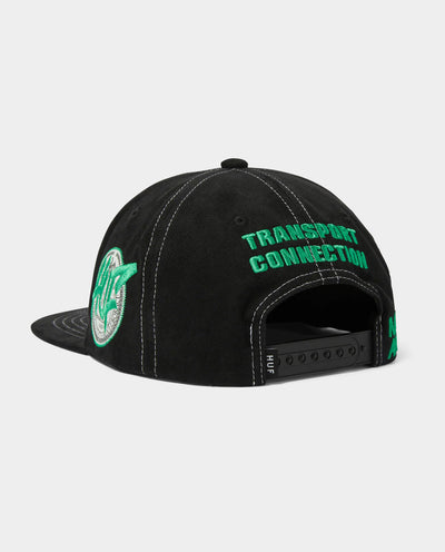 HUF - Transport Connection Snapback - Black Hats HUF