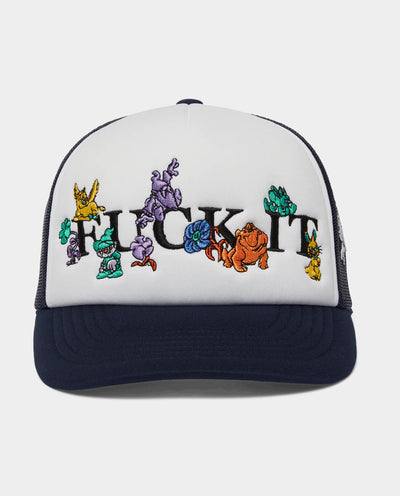 HUF - Trip Trucker Hat - Defender Blue Hats HUF