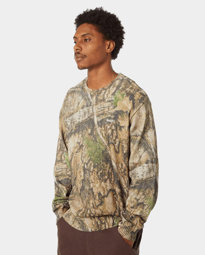 HUF X Realtree - Crewneck Sweater - Realtree Crewneck HUF