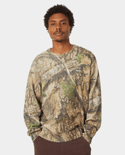 HUF X Realtree - Crewneck Sweater - Realtree Crewneck HUF